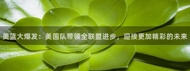 亚洲区世界杯预选赛：美篮大爆发：美国队带领全联盟进步，迎接更加精彩的未来